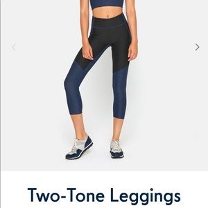 NEW Outdoor Voices Two Tone Legging